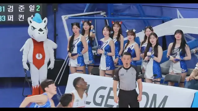 가스공사 치어리더 응원 안무 (직캠연구소)