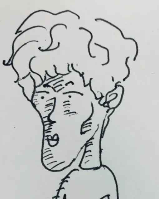 여기조이 레드벨벳 조이 팬아트 그림 멍함 당황 웃긴 캐리커쳐 짤
