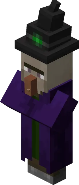 마녀 마인크래프트 마크 몹 캐릭터 Minecraft