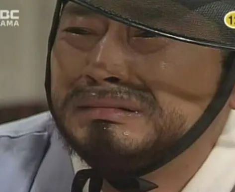 우는 모습 전광렬 역대급 인생짤 사극 눈물 안습 오열